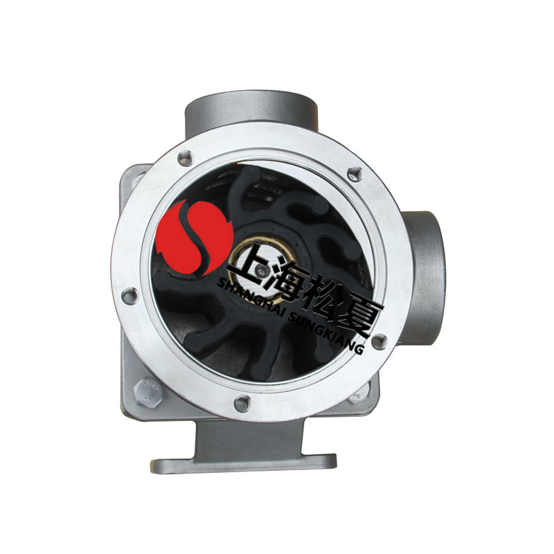  什么叫内装式橡胶叶轮泵？